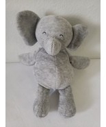 Carters Precious Firsts Elephant Heather Grey Plush Stuffed Animal Rattles - £13.22 GBP