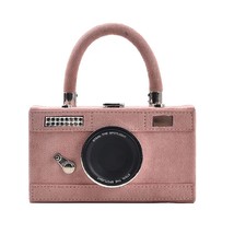 Fashion Chains Camera Design Women Shoulder Bags Funny Box Messenge Bag Pu Leath - £38.60 GBP