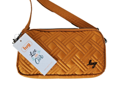 LUG Amber Yellow Coupe XL Convertible Crossbody Hip Belt Bag Shoulder RFID - $694.76 MXN
