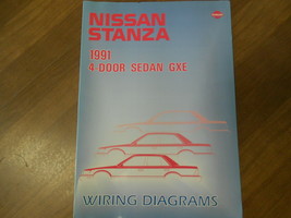 1991 Nissan Stanza Diagramme Câblage Service Atelier Réparation Manuel Usine 91 - £14.34 GBP