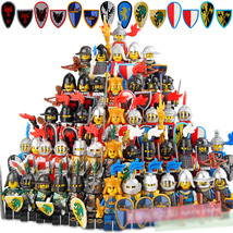 Medieval Castle Knights Army Set B Collection 48 Minifigures Lot							 - $60.89