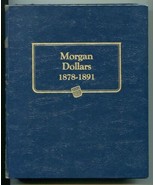 USED 2 WHITMAN MORGAN DOLLARS ALBUMS 1878-1891 AND 1892-1921 DELUXE FOLD... - £47.17 GBP