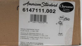 American Standard Ultima Manual Flush Valve 6147111.002 CHROME - £63.85 GBP