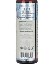 Intimate Earth Elite Velvet Touch Silicone Glide &amp; Massage Oil 4 Oz - £17.42 GBP