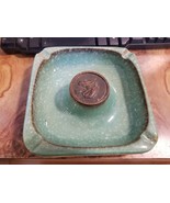 Vintage Roseville Hyde Park Pottery Ashtray No 1920 THE HYDE PARK ASHTRAY - $26.81 CAD
