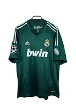  Real Madrid 2012 2013 Soccer Jersey RAUL RAMOS RONALDO KAKA UCL PATCHES... - $85.00
