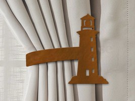 Southwest Theme Kokopelli Drapery Holdback in Black Rust or Unpainted - $39.00