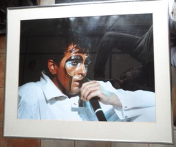 Peter Gabriel Framed Picture Vintage Kamin 6o*49 cm 1980&#39;s NM Jan Jacint... - £355.57 GBP