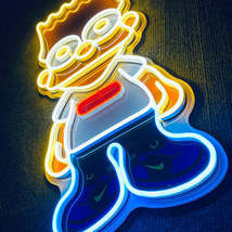 Bart Simpson Supreme | LED Neon Sign (UV Printed) - £165.19 GBP+