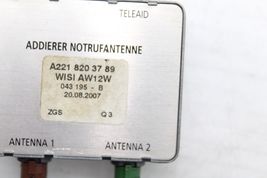 07-13 MERCEDES-BENZ W221 S600 ANTENNA AMPLIFIER MODULE E4306 image 11