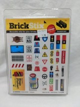 Brick Stix Plastic Building Transport Theme Stickers - £22.15 GBP