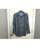 Ted Baker London Blue Checkerboard Men&#39;s Long Sleeve Shirt 15 1/2 32/33 - €13,12 EUR