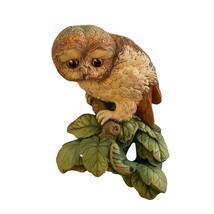 Bossons Chalkware Owl Owlet Wall Hanging Art 8.5&quot; x 6&quot; Vintage 1966 no. 57 - £33.63 GBP