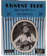 ERNEST TUBB - FAVORITES NO. 2 / ORIGINAL 1944 SOUVENIR PROGRAM - VG COND... - $20.00