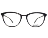 Cinzia Eyeglasses Frames CIN-5104 C2 Gray Clear Round Full Rim 52-18-135 - $65.24