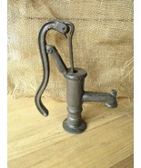 RUSTIC CAST IRON PUMP CISTERN WATER DECOR ONLY 8.5&quot; TALL GARDEN FARM BAT... - $693.08 MXN