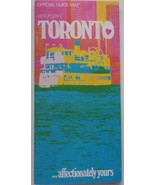 Vintage Metropolitan Toronto Official Guide Map - $4.99