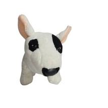 GANZ Webkinz Plush Bull Terrier Puppy Dog Black Eye Stuffed Animal HM492... - $10.65