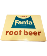 FANTA ROOT BEER Soda VTG 60&#39;s Vending Machine Display 16&quot; Insert Panel C... - £102.71 GBP