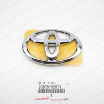 NEW GENUINE FOR TOYOTA COROLLA CAMRY RAV4 CHROME REAR BACK EMBLEM 90975-... - $31.51