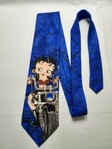 VTG 1993 EZ Rider Betty Boop Ralph Marlin Tie 100% Polyester - £16.70 GBP