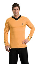 Rubie&#39;s Classic Star Trek Deluxe Captain Kirk Adult Costume Shirt, Large - £101.20 GBP