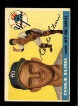 1955 Topps #188 Charlie Silvera Vgex Yankees Dp *NY6342 - £8.06 GBP