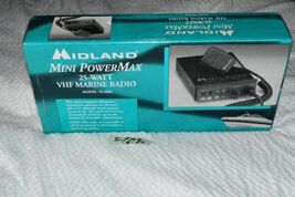 Midland Power Max 25 Watt 78-360A VHF/FM Marine Radio NEW COMPLETE RARE - $168.24 CAD