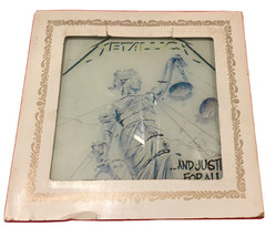 vintage Metallica …And Justice For All circus mirror glass - £58.41 GBP