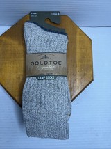 Gold Toe Signature Collection Casual Comfort Camp Socks 2 pair size 6-12.5 - €13,39 EUR