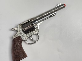 Gonher Retro Classic Style Billy the Kid Diecast Replica Revolver Cap Gun Set Ma - £23.69 GBP