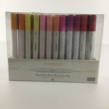 Doohalo Dual Tip Pens For Cricut Joy 36 Pack 34 Colors Ultra Fine Brush ... - $36.99