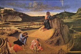 Christ at the Mount of Olives by Giovanni Bellini - Art Print - £17.57 GBP+