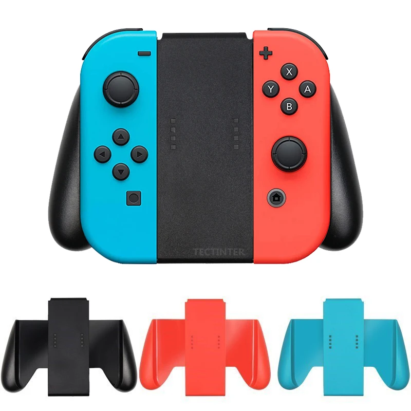Handle Grip Comfort Stand Compatible With Nintendo Switch Joypad Base Bracket - £8.44 GBP+