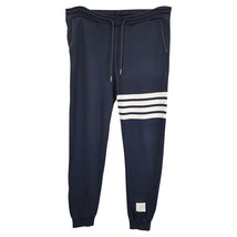 Thom Browne Grey Engineered 4 Bar Jersey Sweatpants 4 In Cotton Men Blue S - $228.00