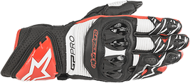 Alpinestars Gp Pro R3 Gloves - Black/White/Bright Red - 2XL 3556719-1304XXL - £221.88 GBP