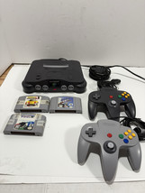 Nintendo 64 N64 Console NUS 001 Authentic US Reg + 2 Controllers +3 Game... - £72.73 GBP