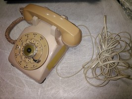 Western Electric Bell Systems Model 500 Beige Rotary Telephone  - £23.95 GBP