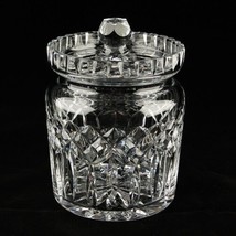 Waterford Crystal Lismore Biscuit Barrel and Lid in Original Box - £163.48 GBP