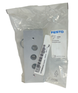 NEW FESTO NZV-1-2 / 164940 PNEUMATIC INTERMEDIATE PLATE ALUMINUM NSFS - $80.00