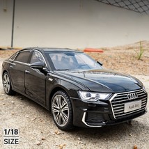 1 18 audi a6 limousine alloy die cast toy car model sound and light pull back thumb200