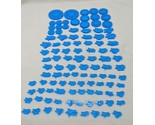 Lot Of (100+) Blue Acrylic Malifaux The Arcanists Tokens - $43.55