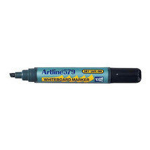 Artline Whiteboard 5mm Chisel Tip Marker (Box of 12) - Black - £37.74 GBP