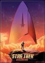 Star Trek Discovery Command Logo Series Poster Image Fridge Magnet UNUSED - £3.17 GBP