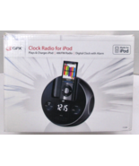 NEW OPEN BOX GPX CLOCK RADIO FOR IPOD W/AM FM RADIO - $539.27 MXN