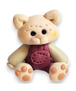 Suzi Skoglund Handmade Polymer Clay Kitty Figurine | Cat Miniature - $152.05 MXN