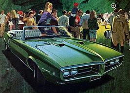 1968 Pontiac Firebird - Promotional Advertising Poster - £26.36 GBP