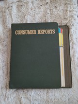 2005 Consumer Reports Magazine Monthly Jan-Dec Address Labels - In Green Binder - £30.36 GBP