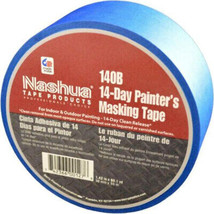 Nashua Tape 1.42 in. x 60.1 yds. 140B 14-Day Blue Painter&#39;s Masking Tape... - $14.67
