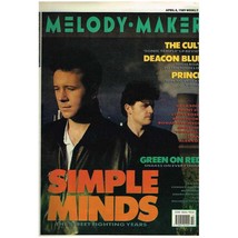 Melody Maker Magazine April 8 1989 npbox78 Simple Minds Ls - £11.69 GBP